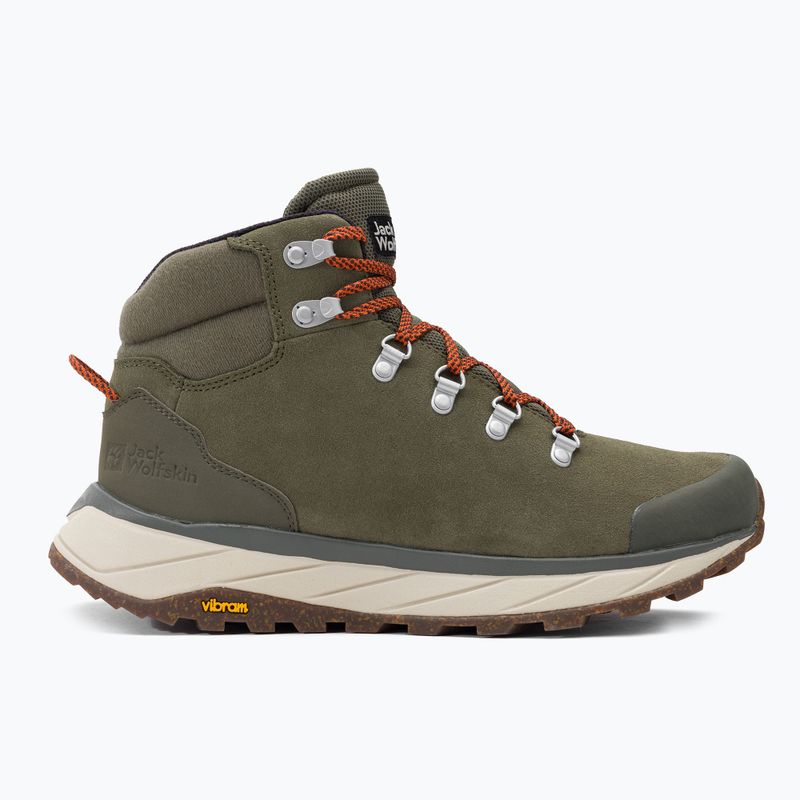 Jack Wolfskin pánské trekové boty Terraventure Urban Mid green 4053561 2