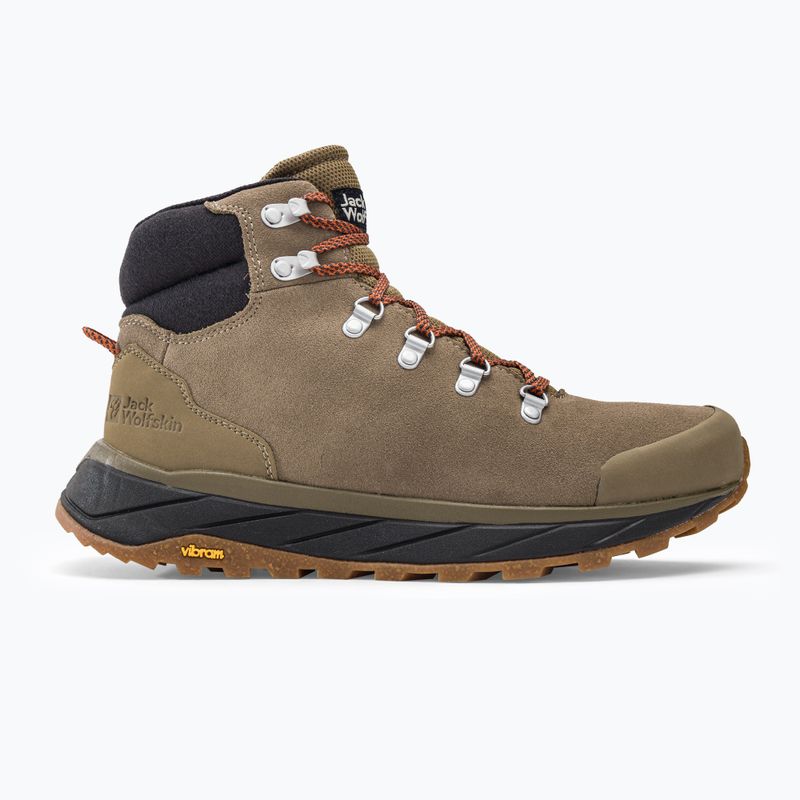 Jack Wolfskin pánské trekové boty Terraventure Urban Mid brown 4053561 2