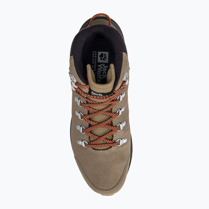 Jack Wolfskin pánské trekové boty Terraventure Urban Mid brown 4053561 6