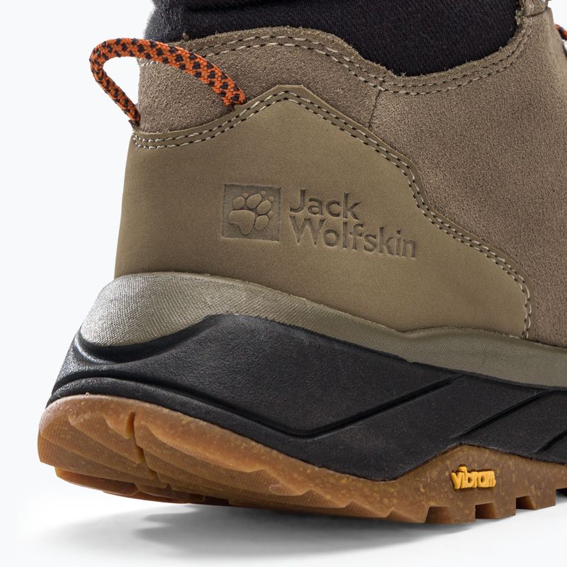 Jack Wolfskin pánské trekové boty Terraventure Urban Mid brown 4053561 8