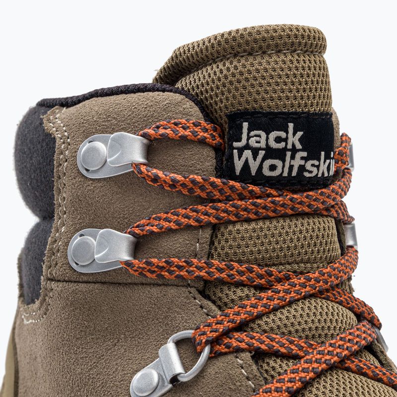 Jack Wolfskin pánské trekové boty Terraventure Urban Mid brown 4053561 9