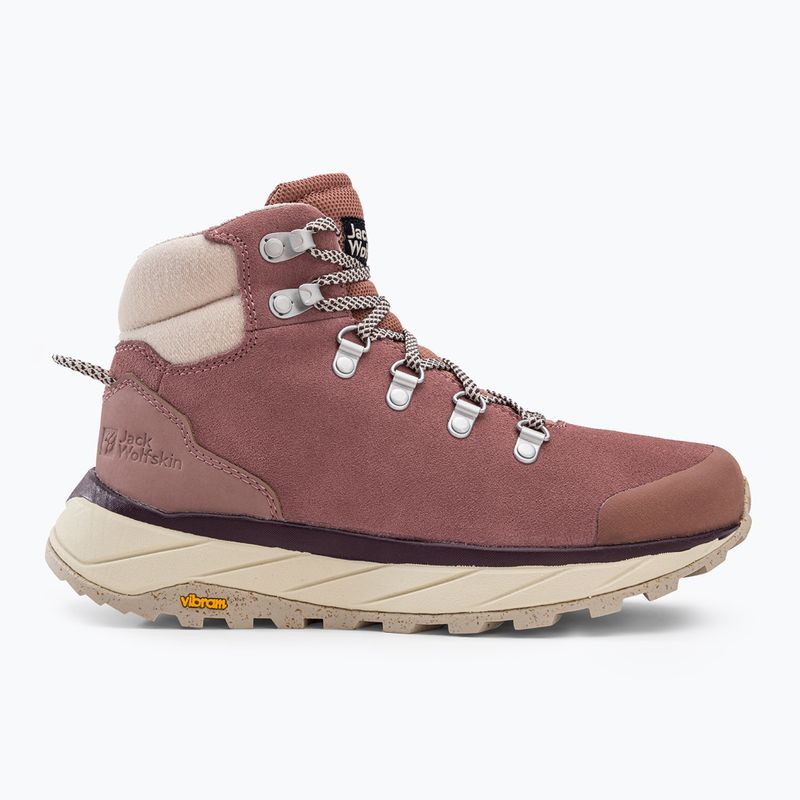 Jack Wolfskin dámské trekové boty Terraventure Urban Mid brown 4053571 2