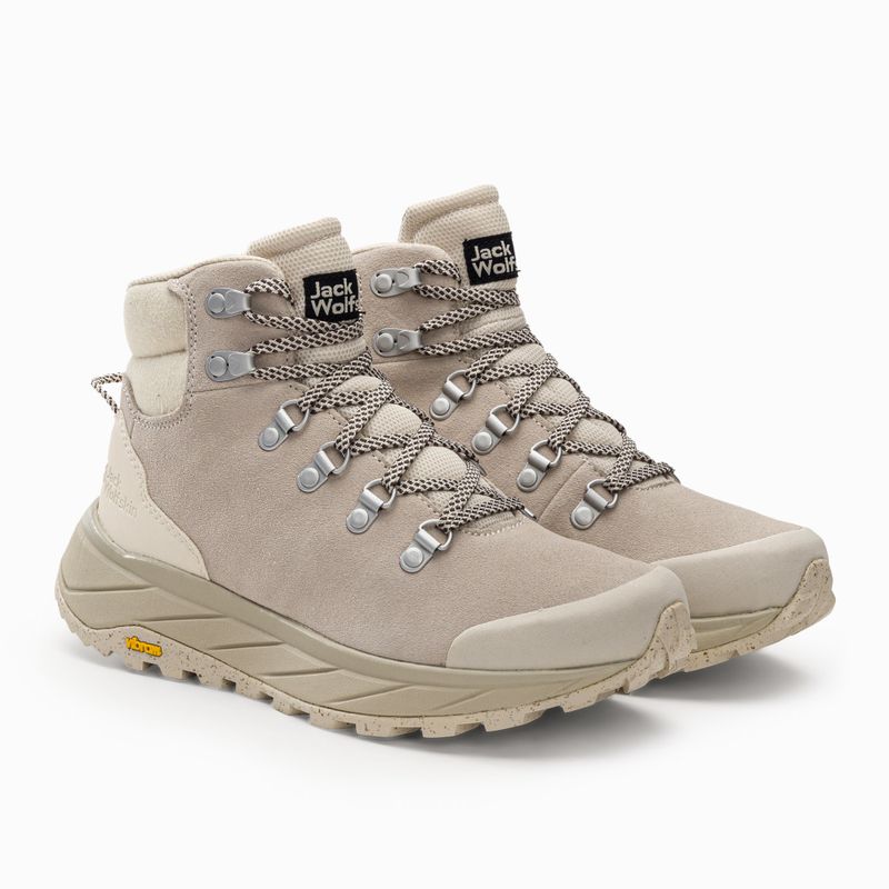 Jack Wolfskin dámské trekové boty Terraventure Urban Mid beige 4053571 4