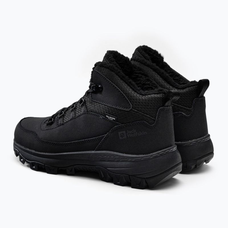 Pánská trekingová obuv Jack Wolfskin Everquest Texapore Mid černá 4053611 3