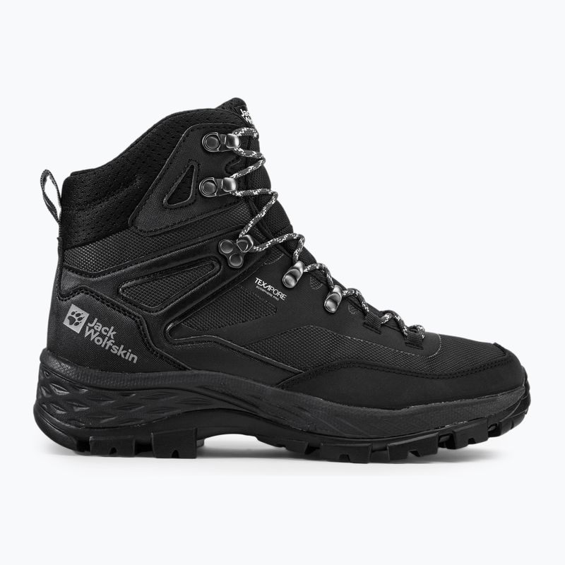 Pánská trekingová obuv Jack Wolfskin Rebellion Guide Texapore Mid černá 4053791 2