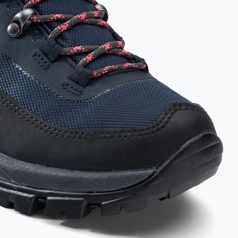 Dámské trekové boty Jack Wolfskin Rebellion Guide Texapore Mid black-blue 4053801 7