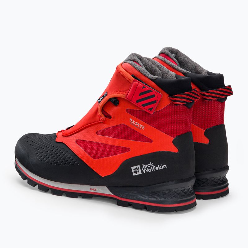 Pánské trekové boty Jack Wolfskin 1995 Series Texapore Mid red/black 4053991 3