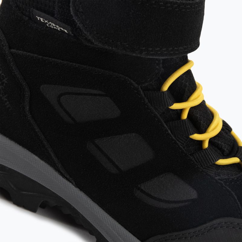 Jack Wolfskin Vojo Lt Texapore Mid dětské trekové boty černé 4054021 8