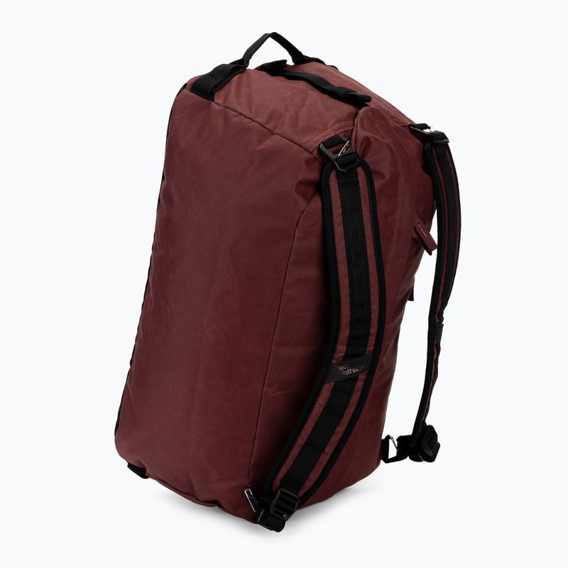 Jack Wolfskin Traveltopia Duffle 45 l burgundy 2010801_2185 cestovní taška 2