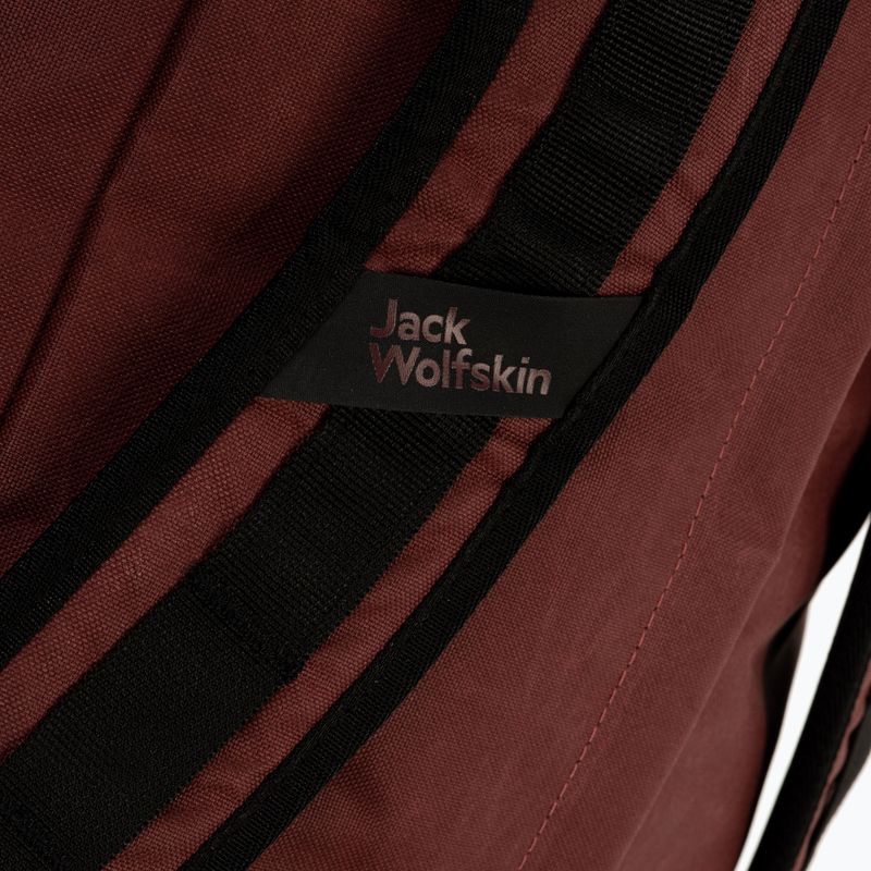 Jack Wolfskin Traveltopia Duffle 45 l burgundy 2010801_2185 cestovní taška 9