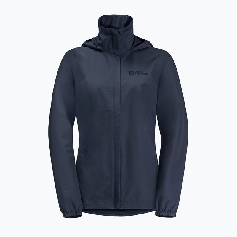 Dámská nepromokavá bunda Jack Wolfskin Stormy Point 2L tmavě modrá 1111202 5