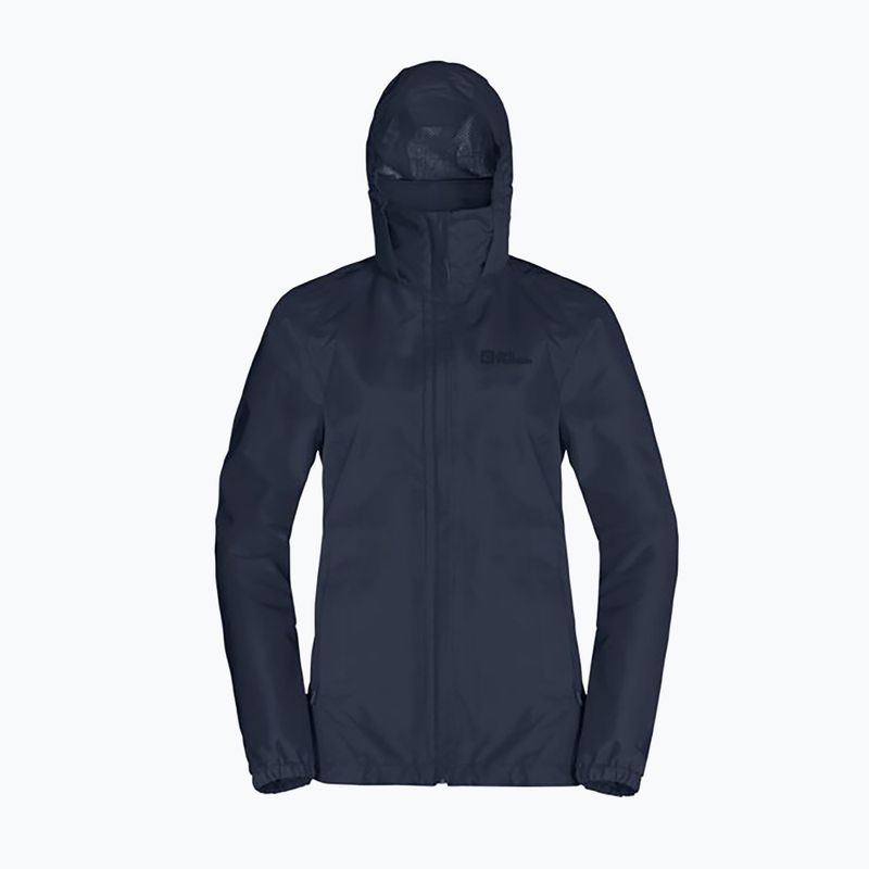 Dámská nepromokavá bunda Jack Wolfskin Stormy Point 2L tmavě modrá 1111202 6