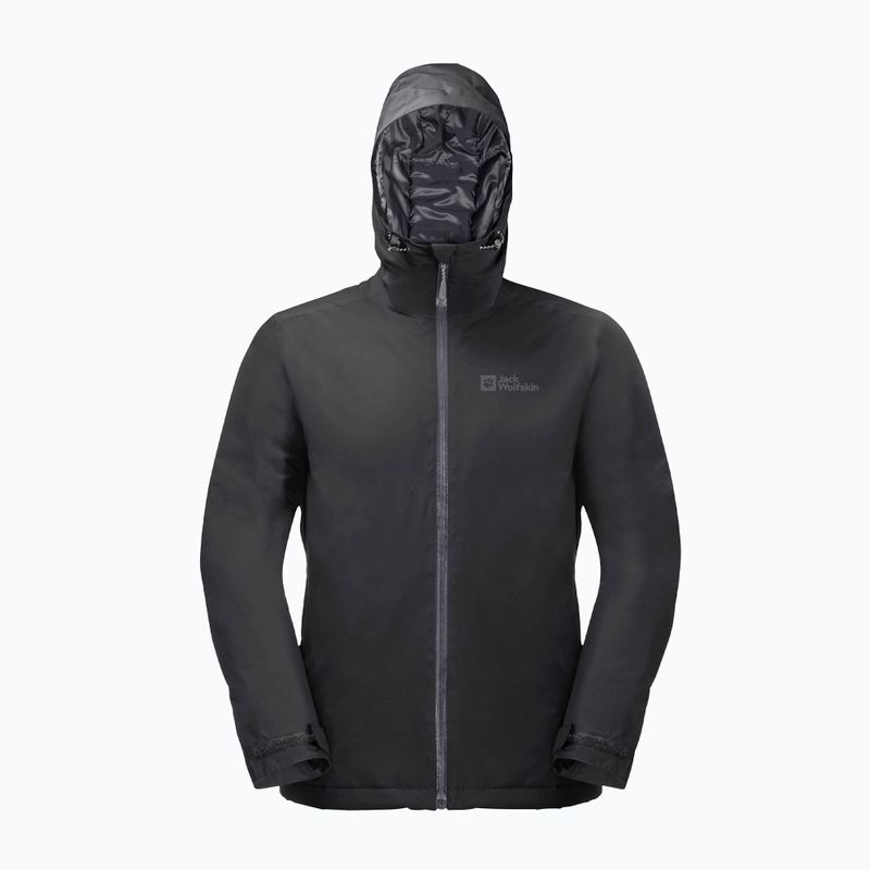 Jack Wolfskin pánská bunda do deště Wisper Ins černá 8