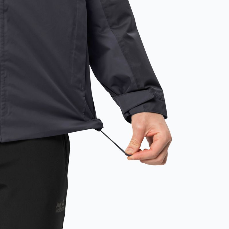 Jack Wolfskin pánská péřová bunda Jasper Ins šedá 1114321_6230 3