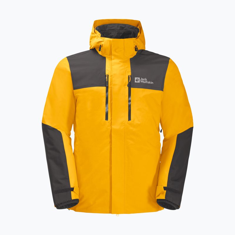 Pánská bunda 3v1 Jack Wolfskin Jasper žlutá 1115261_382_2 9