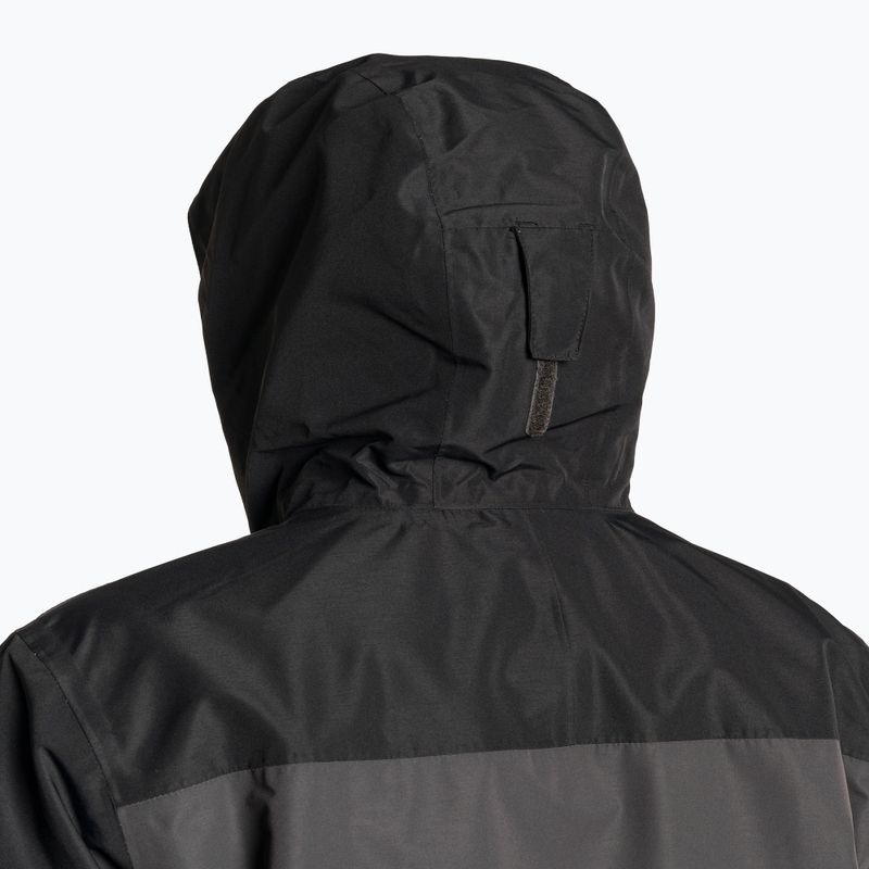 Pánská bunda 3v1 Jack Wolfskin Glaabach šedo-černá 1115291_6_6 7