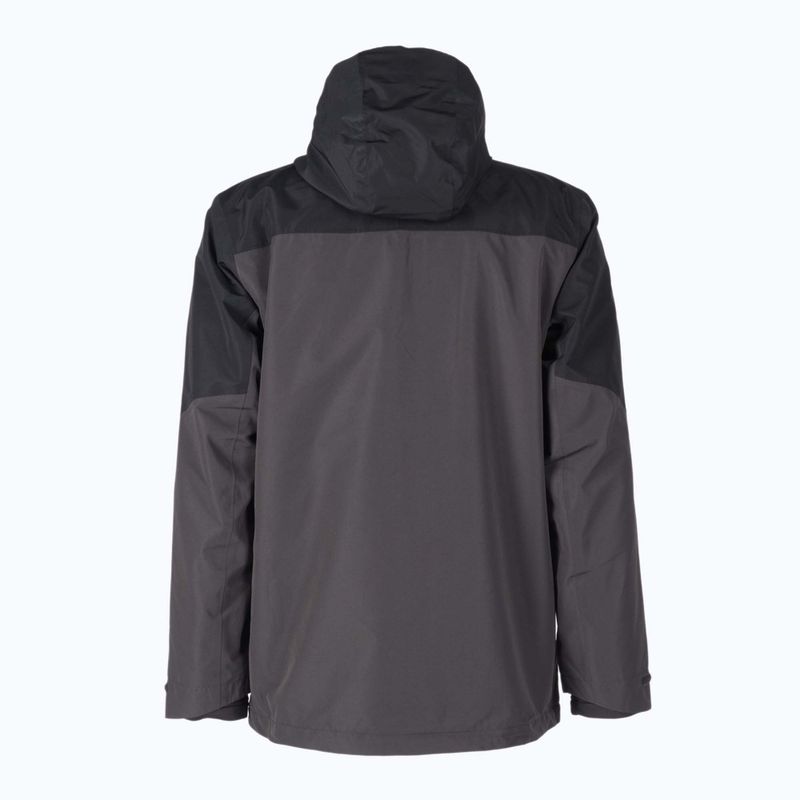 Pánská bunda 3v1 Jack Wolfskin Glaabach šedo-černá 1115291_6_6 12