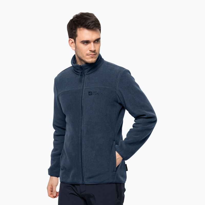 Jack Wolfskin pánská bunda do deště Taubenberg modrá 1115311_4133_006 3