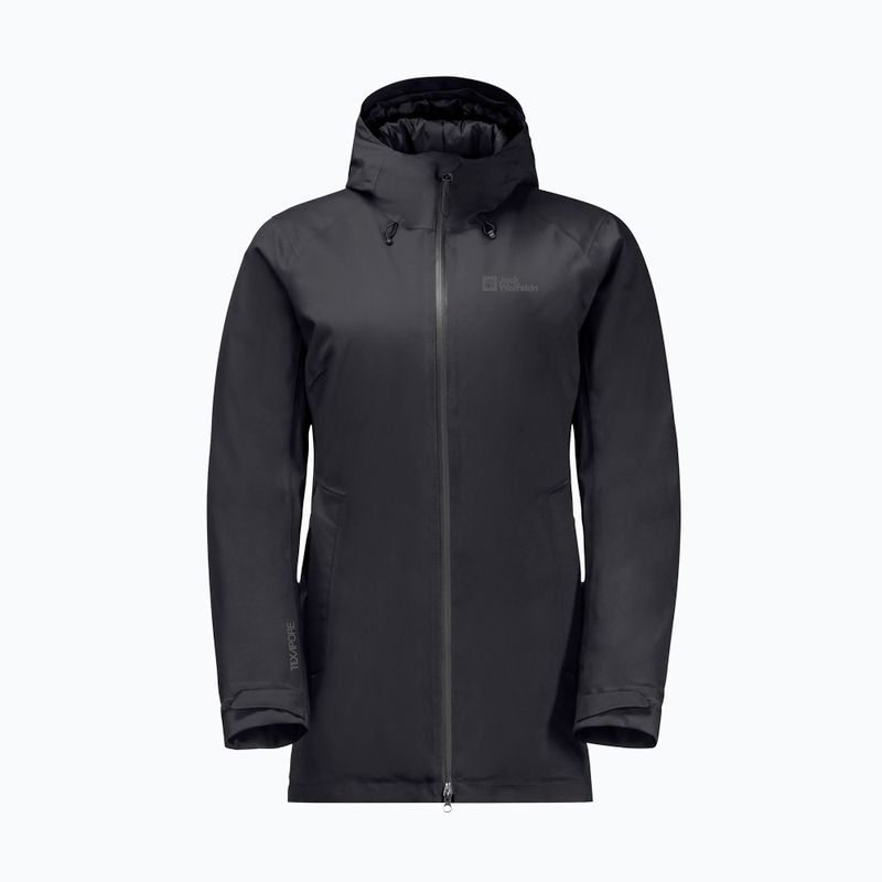 Dámská zimní bunda Jack Wolfskin dámská zimní bunda Stirnberg Ins black 6