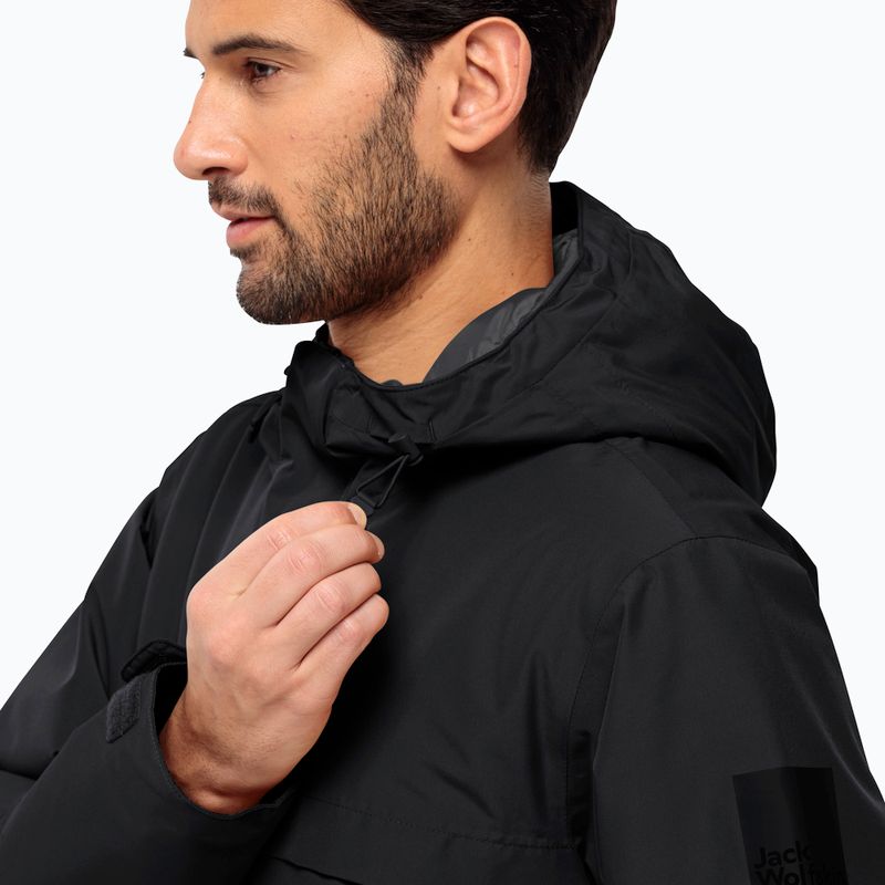 Pánská zimní bunda Jack Wolfskin Winterlager Parka black 3