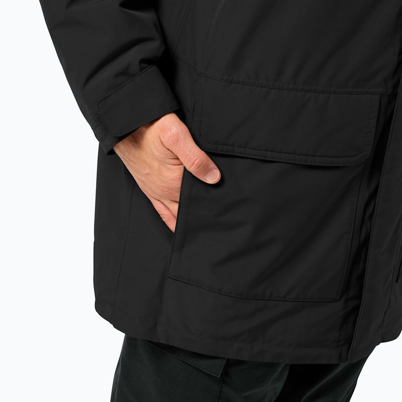 Pánská zimní bunda Jack Wolfskin Winterlager Parka black 4
