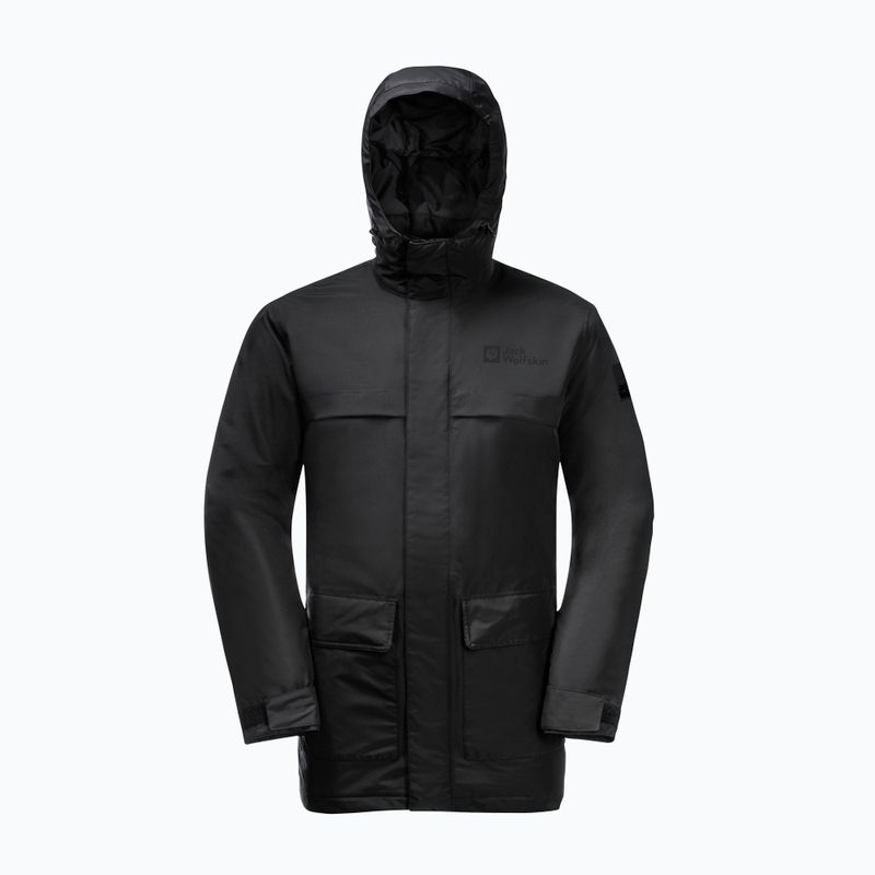 Pánská zimní bunda Jack Wolfskin Winterlager Parka black 7