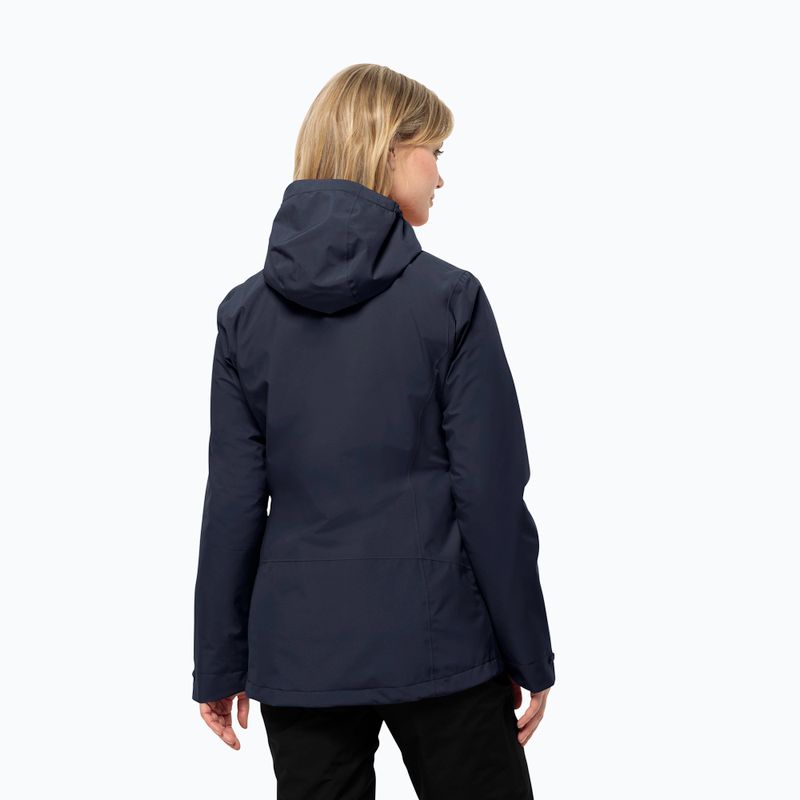 Dámská bunda 3v1 Jack Wolfskin Moonrise 3In1 night blue 2