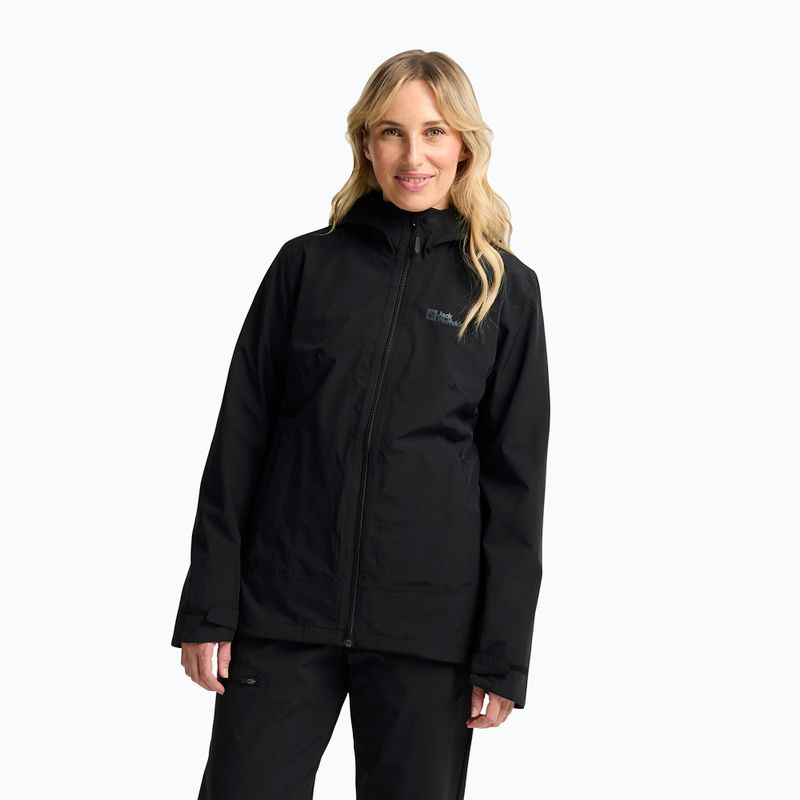 Dámská bunda 3v1 Jack Wolfskin Moonrise 3In1 black