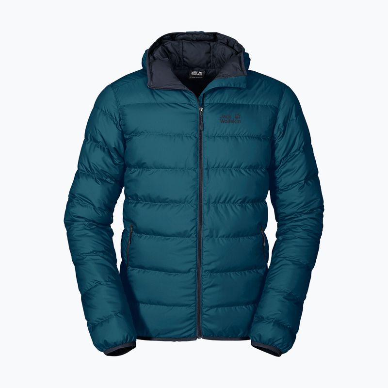 Pánská péřová bunda Jack Wolfskin Helium modrá 1200573_4133 6