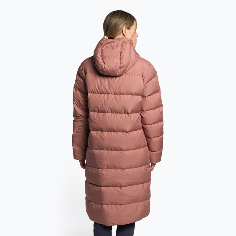 Dámská péřová bunda Jack Wolfskin Frozen Palace hnědá 1204132_3068 4
