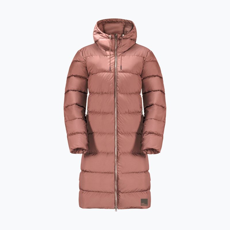 Dámská péřová bunda Jack Wolfskin Frozen Palace hnědá 1204132_3068 11