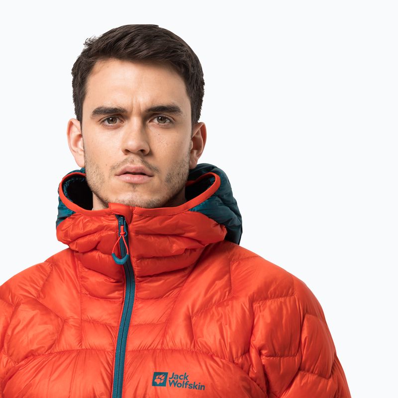 Jack Wolfskin pánská bunda Alpspitze Down Hoody skit orange 1206771_3017 3