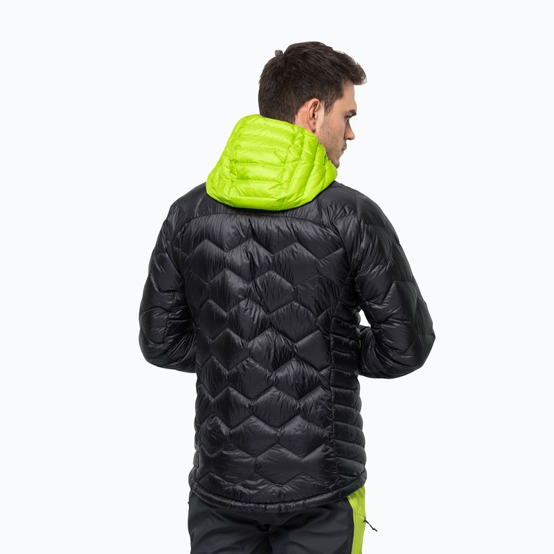 Jack Wolfskin pánská lyžařská bunda Alpspitze Down Hoody šedá 1206771_6350 2