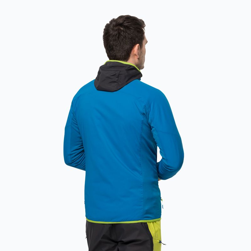 Jack Wolfskin pánská lyžařská bunda Alpspitze Ins Hoody modrá 1206781_1361 2