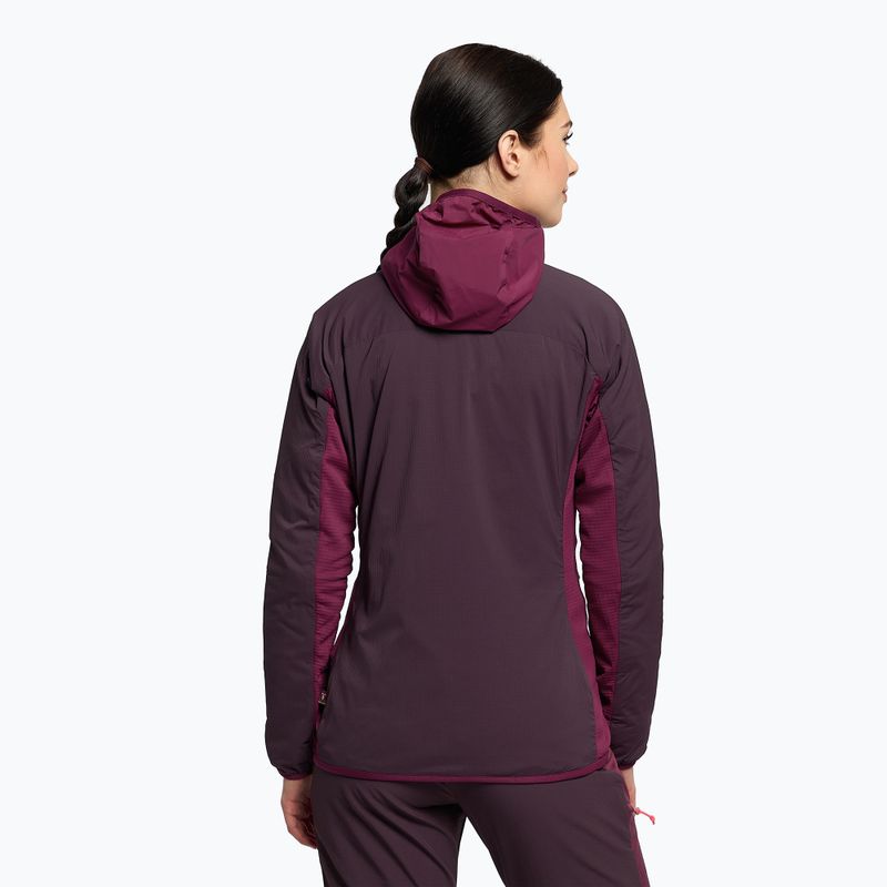 Jack Wolfskin dámská lyžařská bunda Alpspitze Ins Hoody fialová 1206801_2042 4