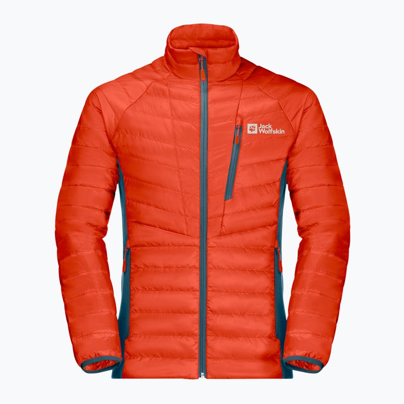 Pánská péřová bunda Jack Wolfskin Routeburn Pro Ins červená 1206861_3017 6