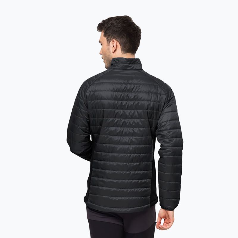 Pánská péřová bunda Jack Wolfskin Routeburn Pro Ins černá 1206861 2