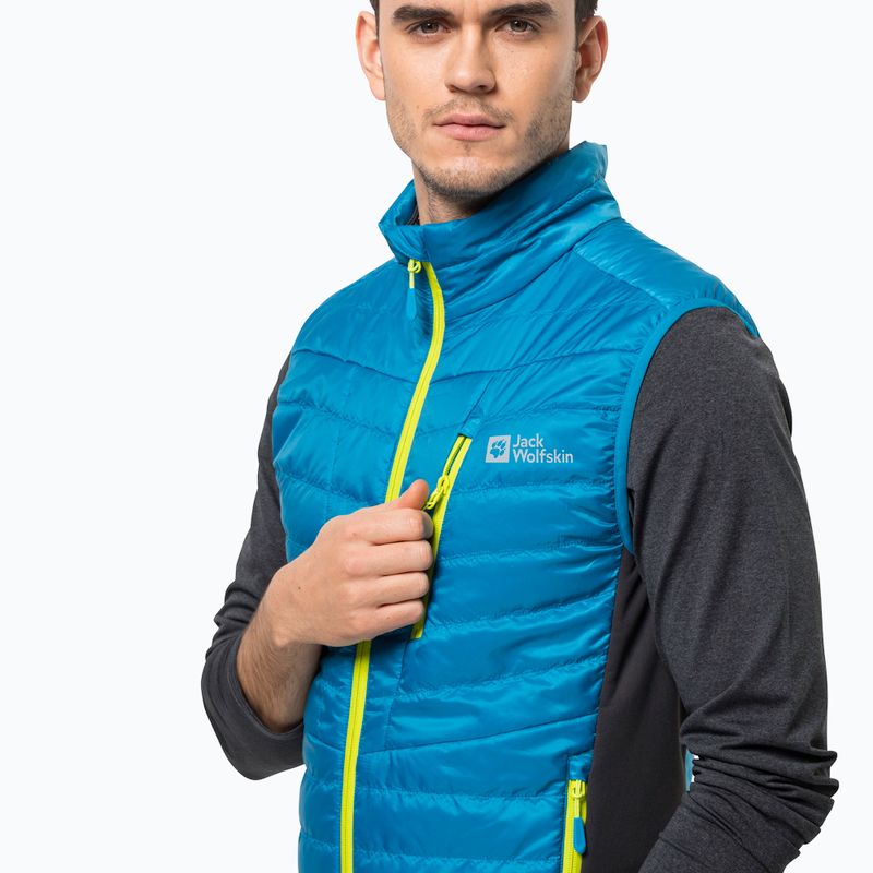 Pánská turistická vesta Jack Wolfskin Routeburn Pro Ins modrá 1206871_1361_002 2