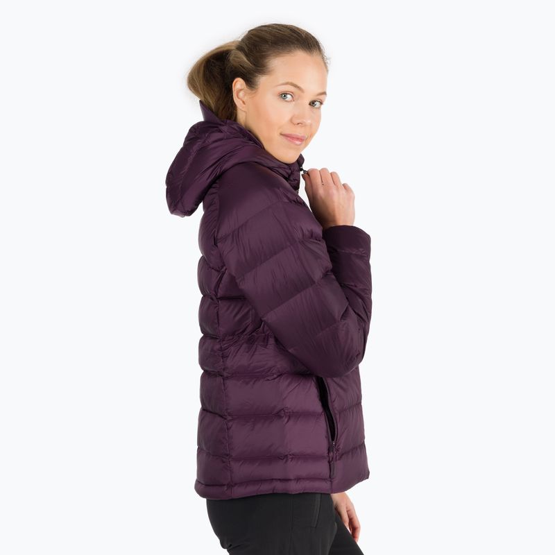 Jack Wolfskin dámská péřová bunda Nebelhorn Down Hoody purple 1207091_2042 3