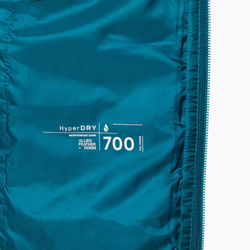 Jack Wolfskin dámská péřová bunda Passamani Down Hoody modrá 1207101_4133 8