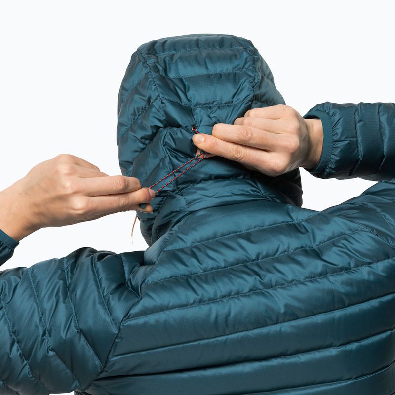 Jack Wolfskin dámská péřová bunda Passamani Down Hoody modrá 1207101_4133 4