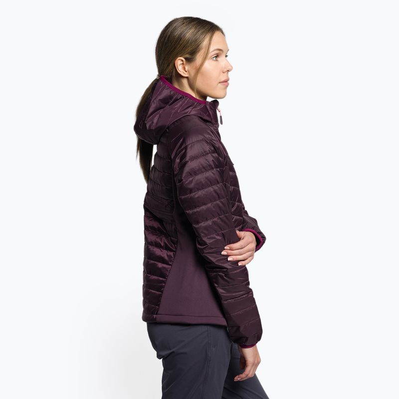Dámská péřová bunda Jack Wolfskin Routeburn Pro Ins fialová 1207191_2042 3