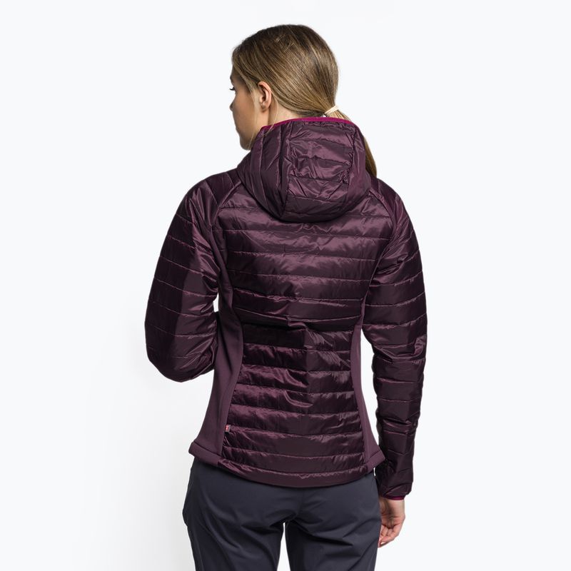 Dámská péřová bunda Jack Wolfskin Routeburn Pro Ins fialová 1207191_2042 4