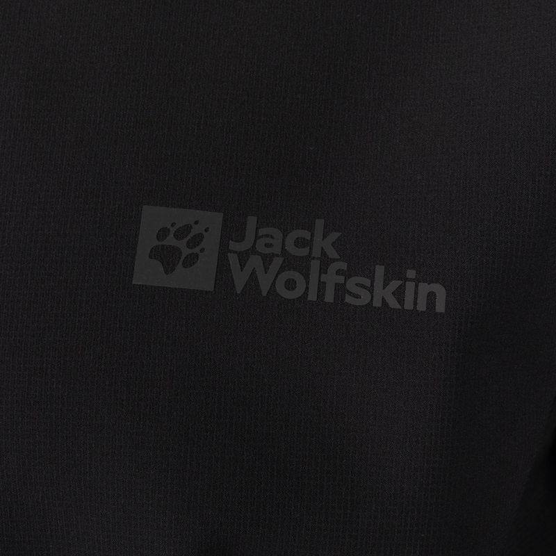 Jack Wolfskin Bornberg Hoody pánská softshellová bunda černá 1307471_6000 7