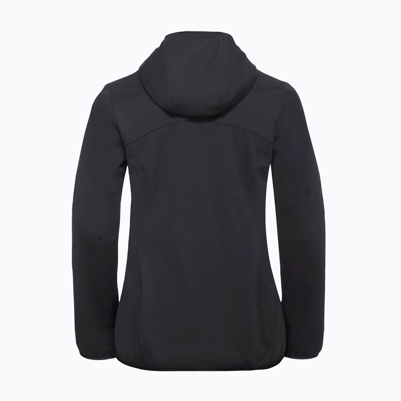 Dámská softshellová bunda Jack Wolfskin Windhain Hoody black 9
