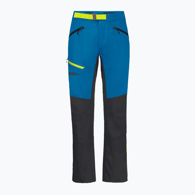 Jack Wolfskin pánské modročerné lyžařské kalhoty Alpspitze 1507511 5