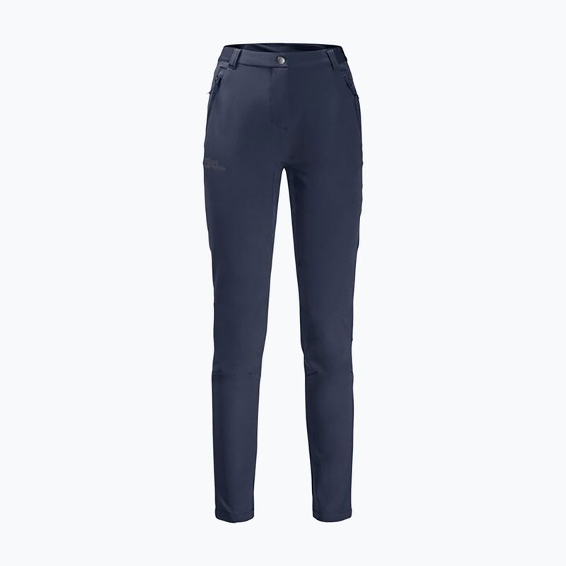 Dámské softshellové kalhoty Jack Wolfskin Geigelstein Slim night blue 7