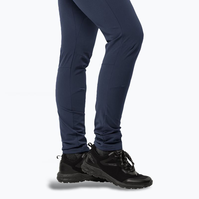 Dámské softshellové kalhoty Jack Wolfskin Geigelstein Slim night blue 6