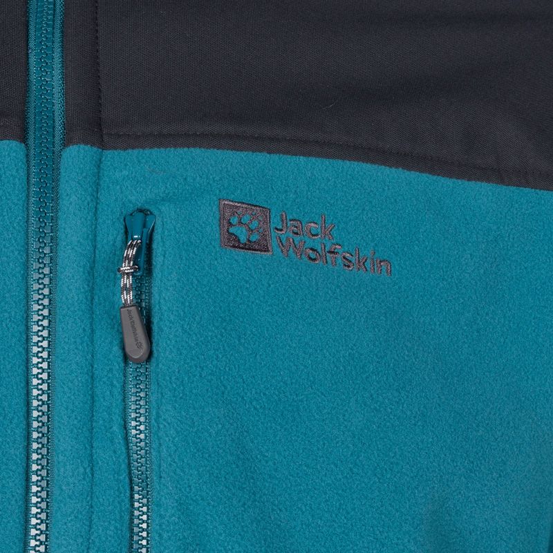 Jack Wolfskin pánská fleecová bunda Blizzard blue 1702945 9