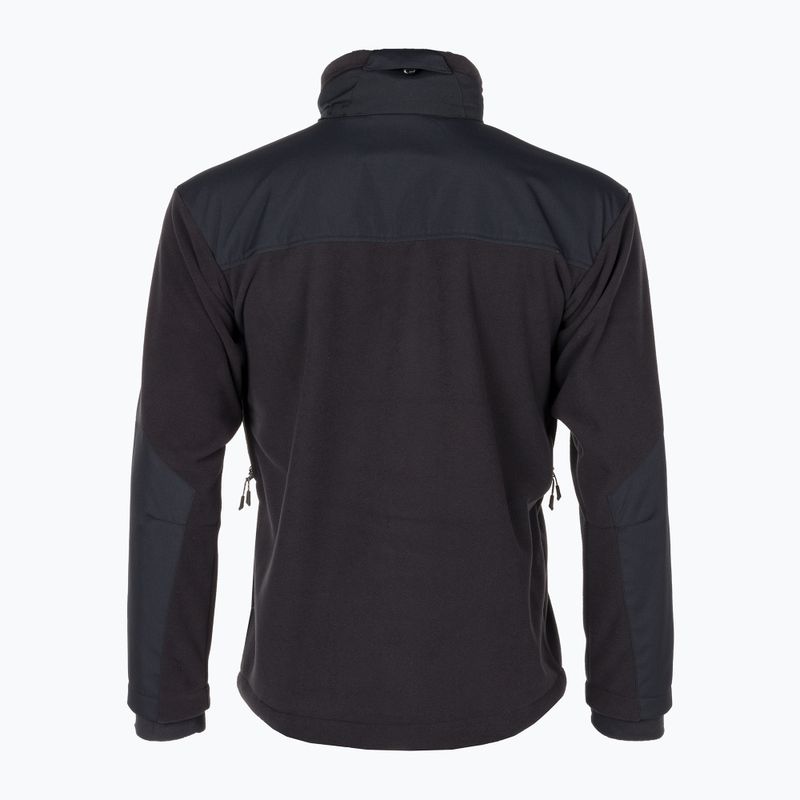 Jack Wolfskin pánská fleecová mikina Blizzard černá 1702945 8